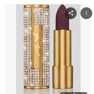 Dolly Luxurious lipstick With Rhinestone Container In Shade Honey Plum Nwts
